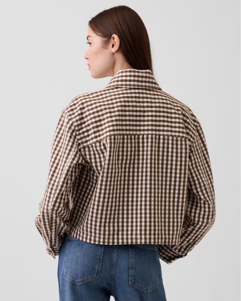 Gingham Barn Jacket - Image 5