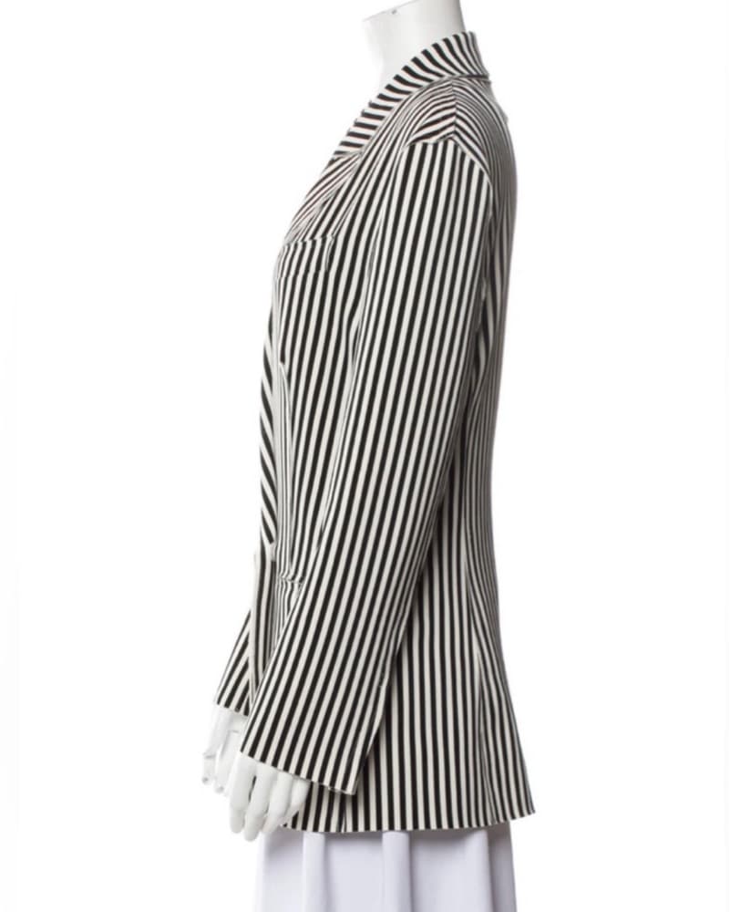 B&W Double Breast Blazer - Image 2