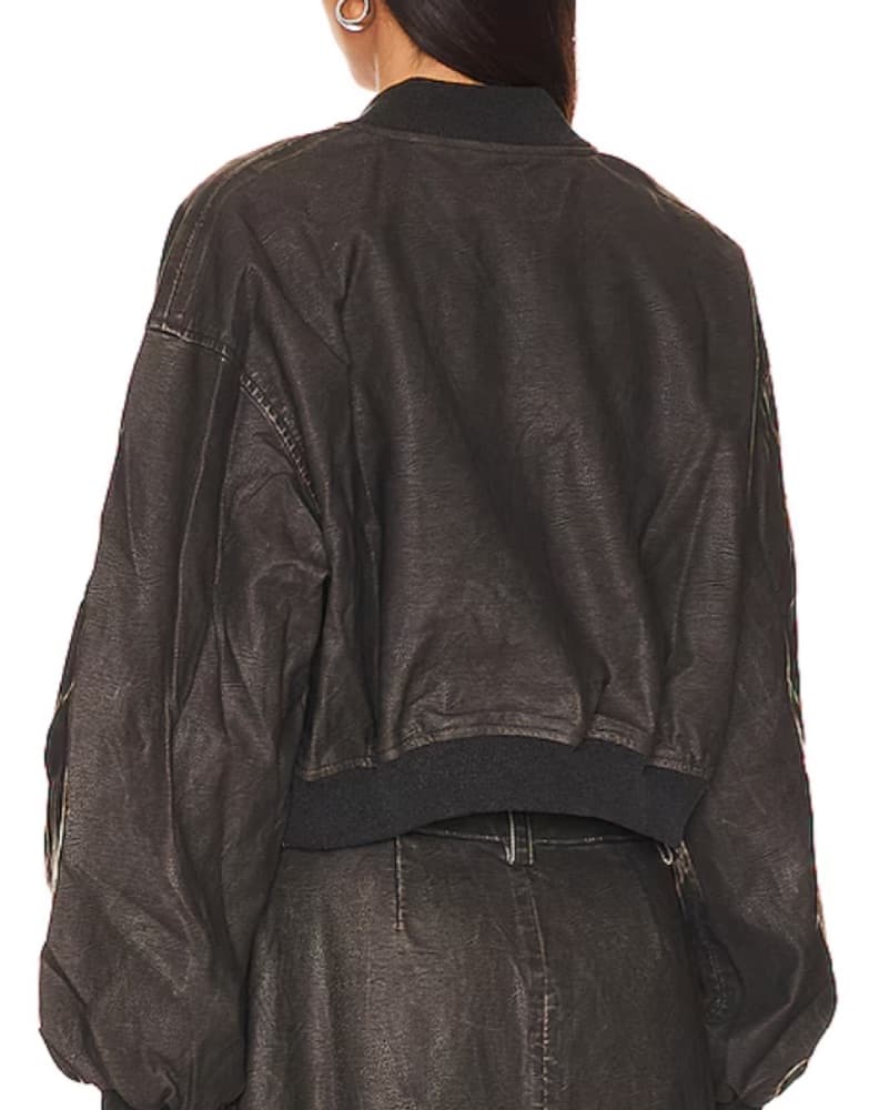 BY.DYLN Avery Bomber - Vintage Black - Image 3