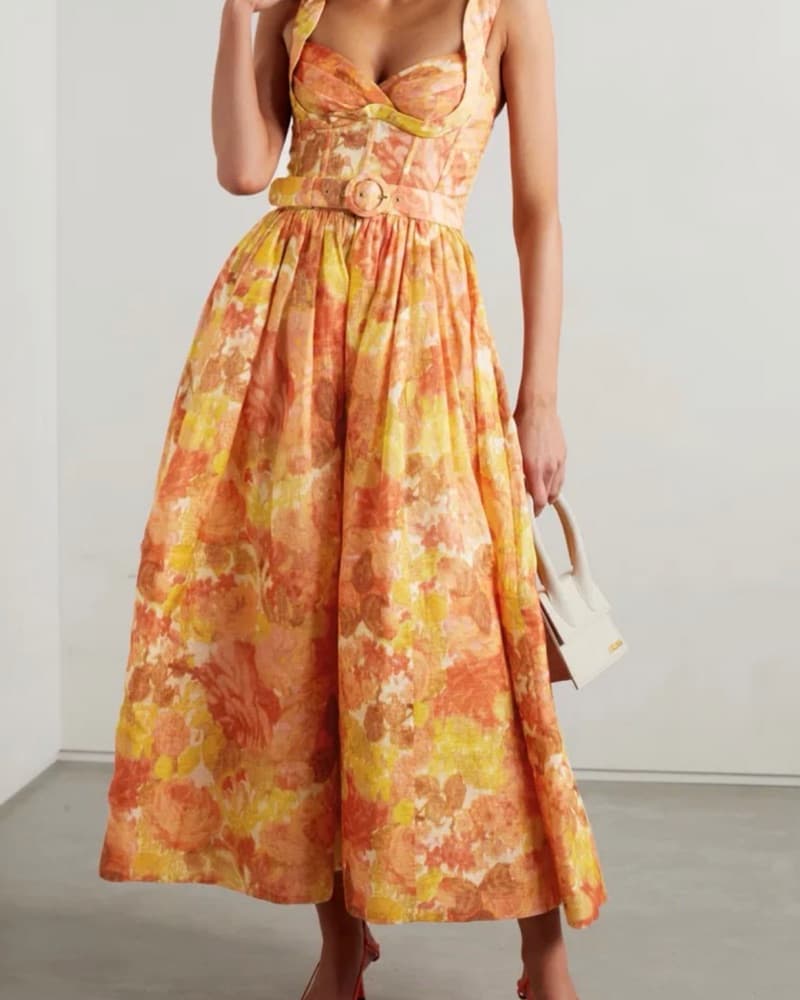 Zimmerman High Tide Belted Dress  - Image 3