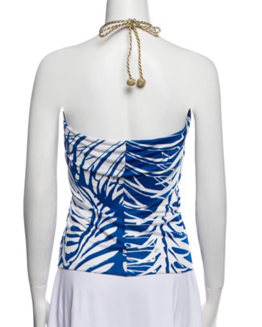 Emilio pucci Halter Top Gold Tie - Image 3