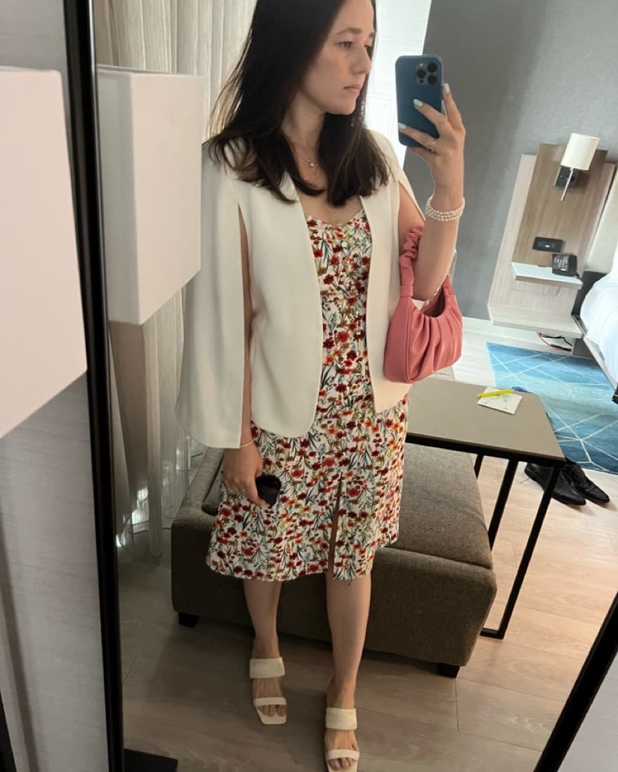 Floral Tea Dress - Image 1