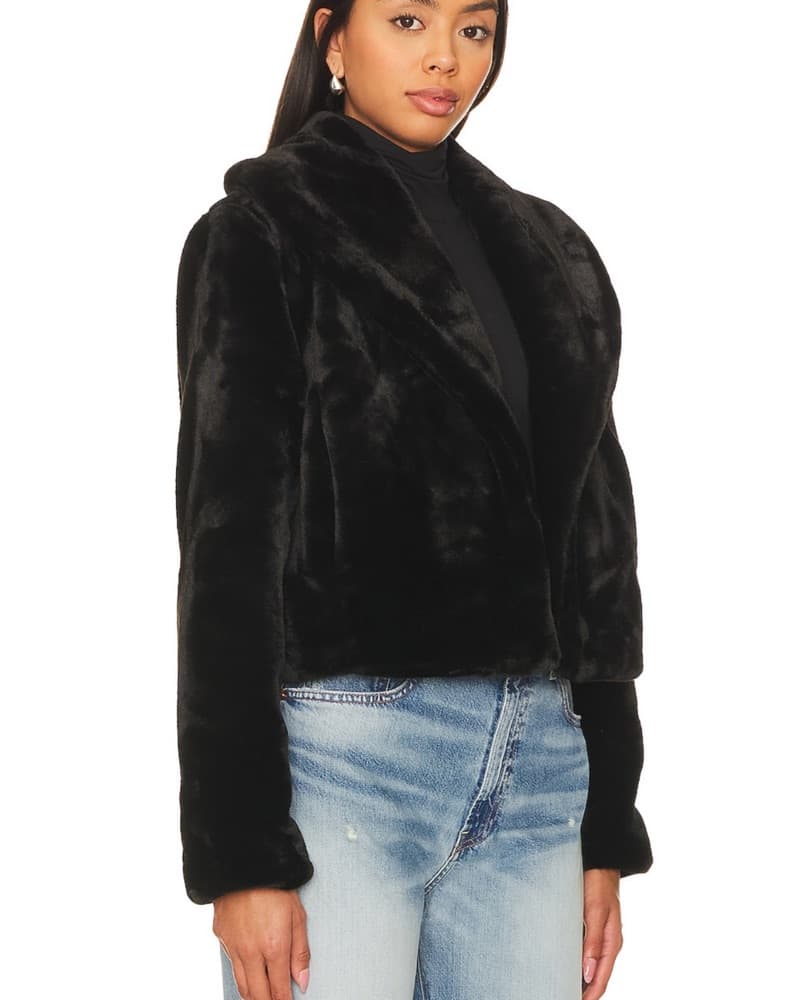 Chic Faux Fur Jacket - Image 2