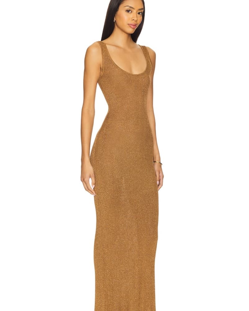 Lovers And Friends Metallic Maxi Dress - Image 2