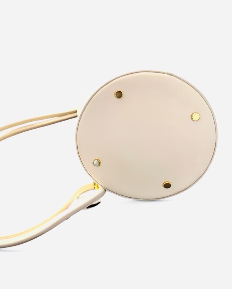 Jacquemus Off White Knotted Bucket Bag - Image 3