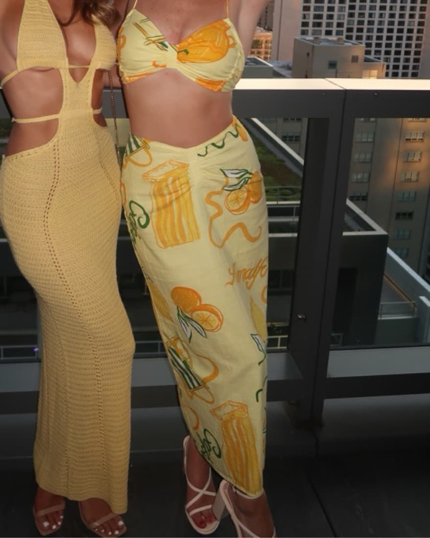 Sabo Skirt Yellow Set  - Image 3