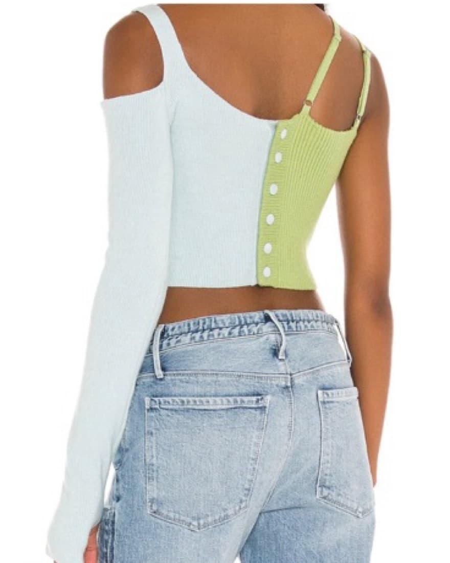 Danielle guizio Colorblock Top - Image 4