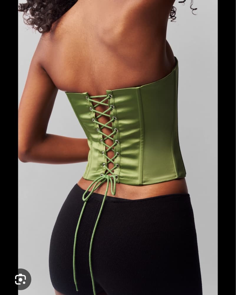Guizio Satin Corset - Image 2