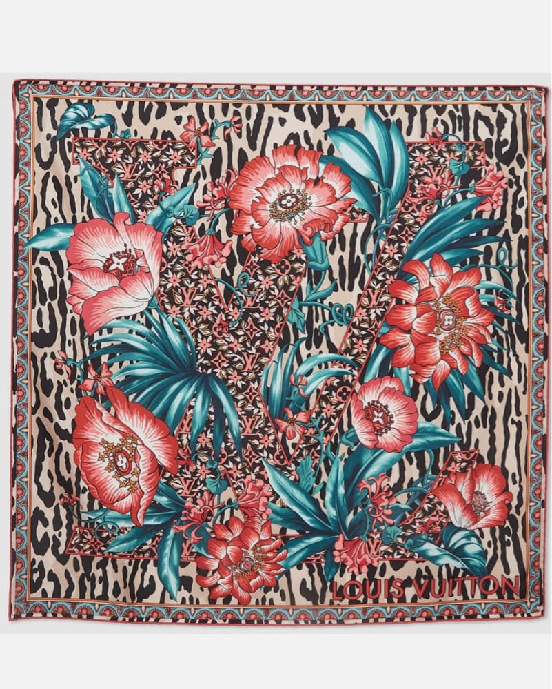 Louis Vuitton Leopard Scarf Top - Image 4