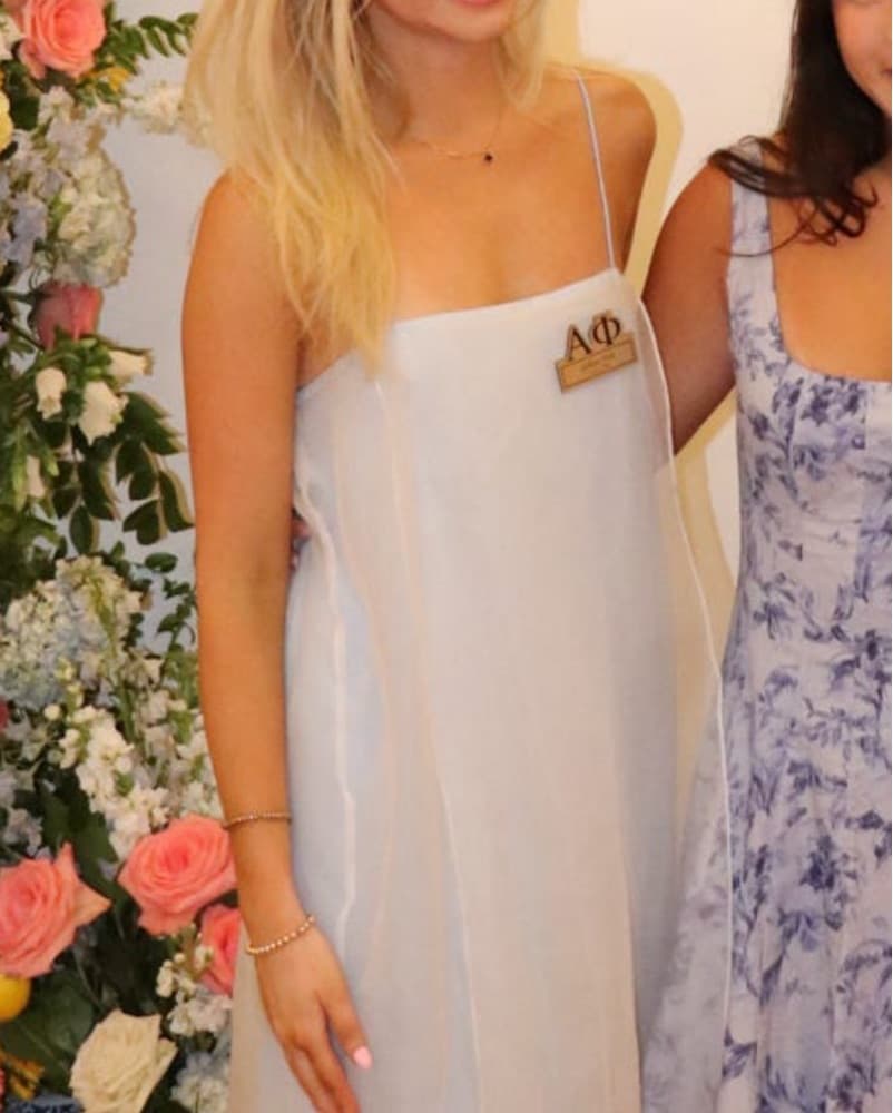 SWF flowy light blue dress - Image 2