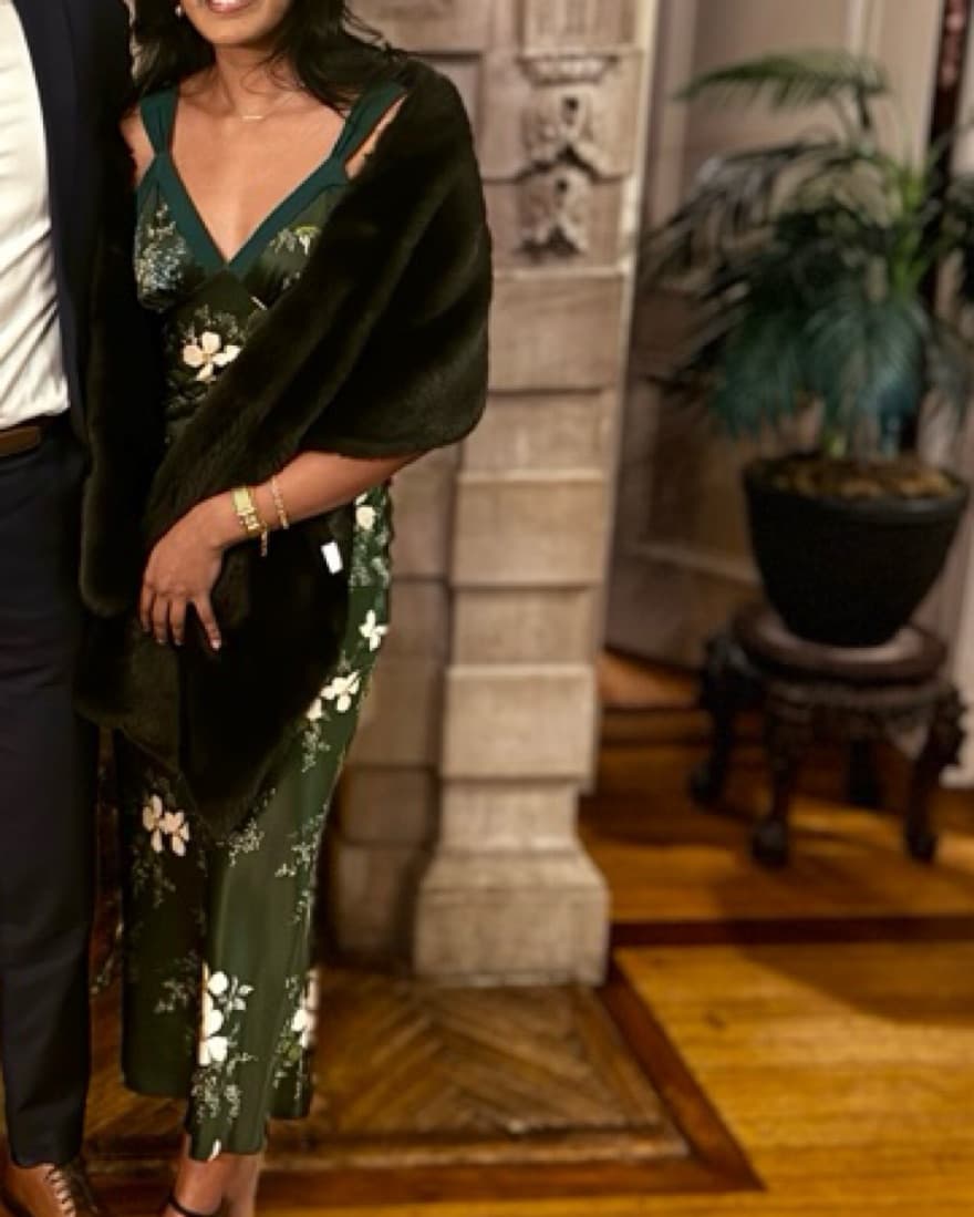 Reformation Neola Silk Dress - Image 2