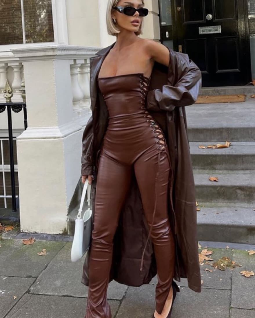 Leather Jumpsuit  - Image 3