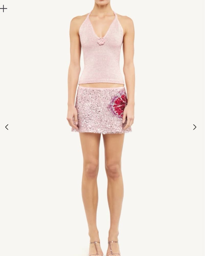 Asta Resort Sparkly Pink Top - Image 3