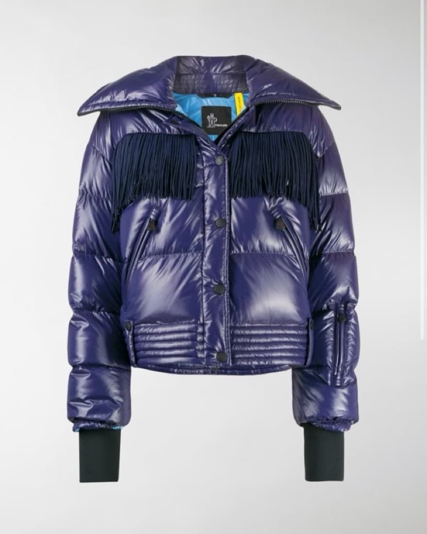 Moncler Grenoble Ski Jacket with Fringe - Image 1