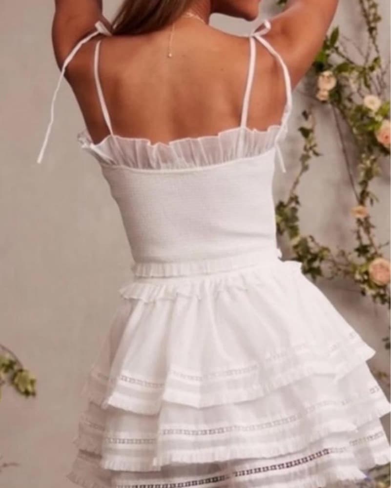 V.Chapman White dress - Image 4
