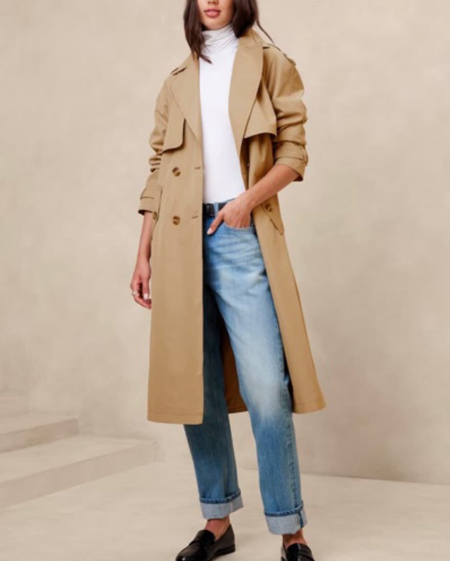 Banana Republic Timeless Trench Coat - Image 1