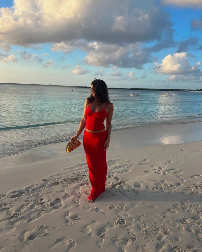 Asta Resort Red Sequin Set  - Image 1