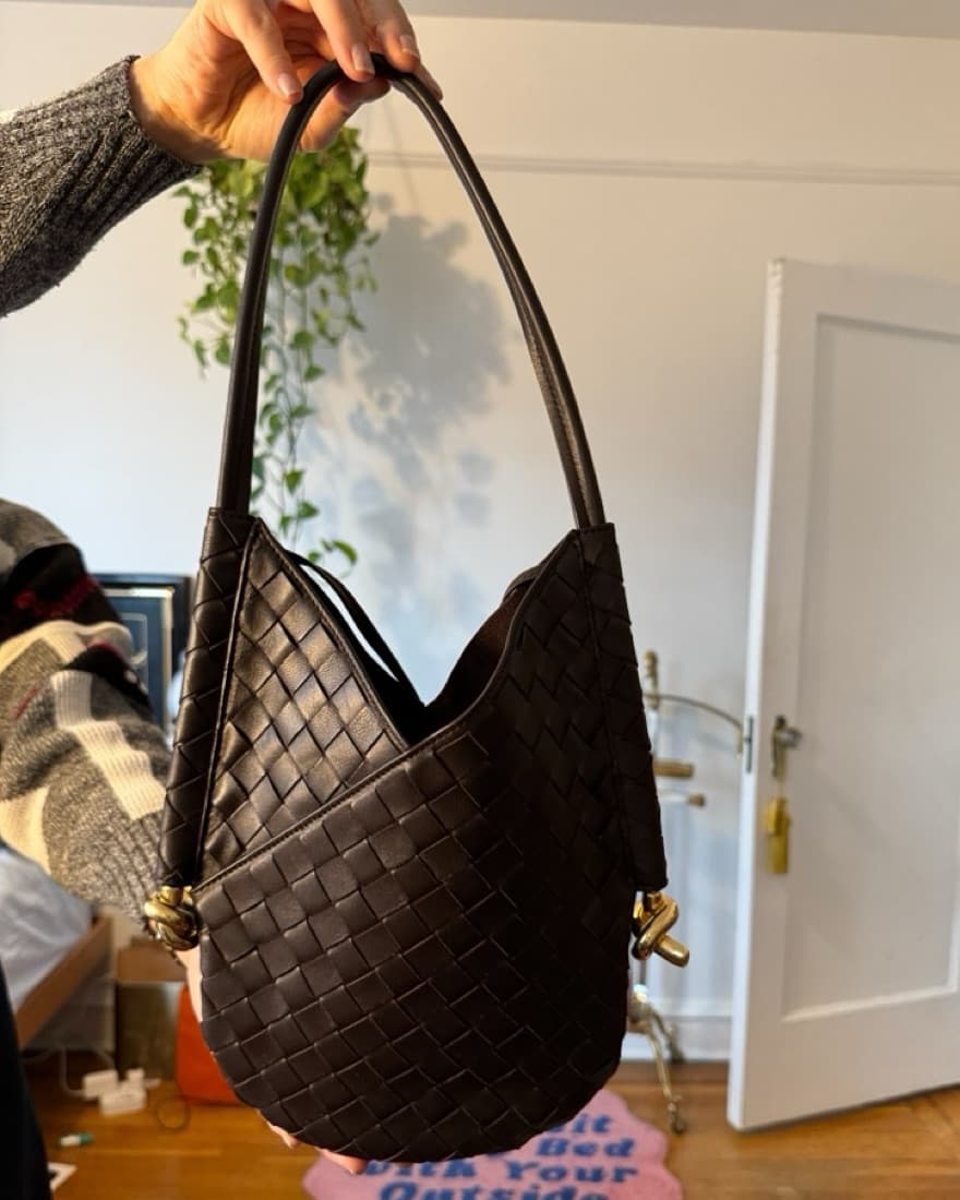Brown Bottega Veneta Shoulder Bag - Image 1
