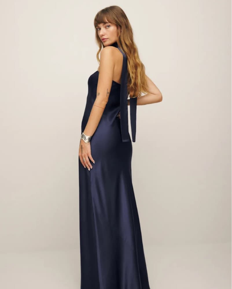 Reformation - Oren Silk Dress - Image 3