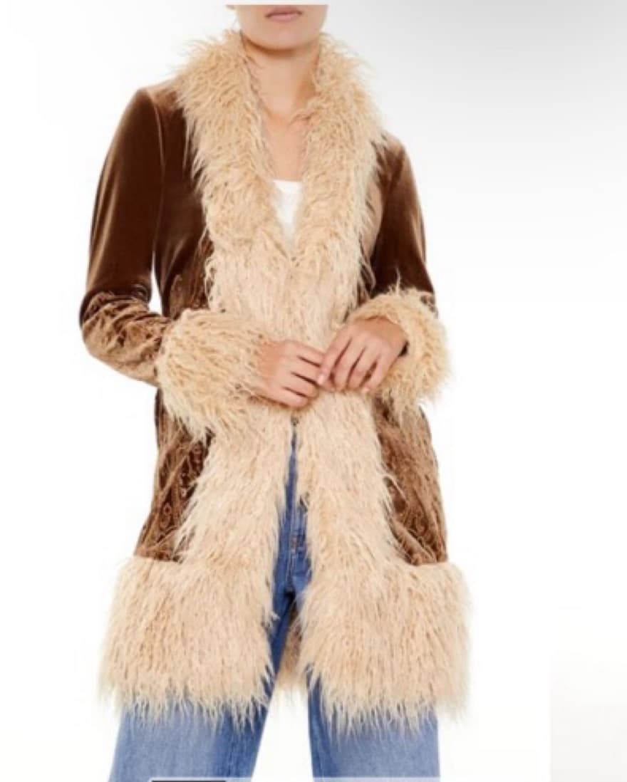 Penny Lane Faux Fur Coat  - Image 1