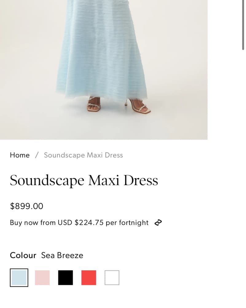 Aje Soundscape Maxi Dress (Size 2) - Image 2