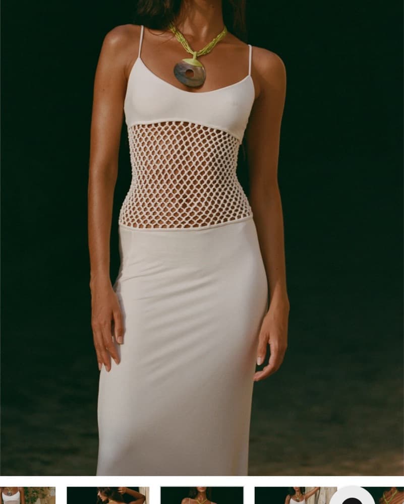 Indah White Bella Dress  - Image 5