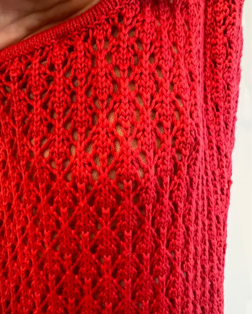 Meshki Red Dress - Image 3