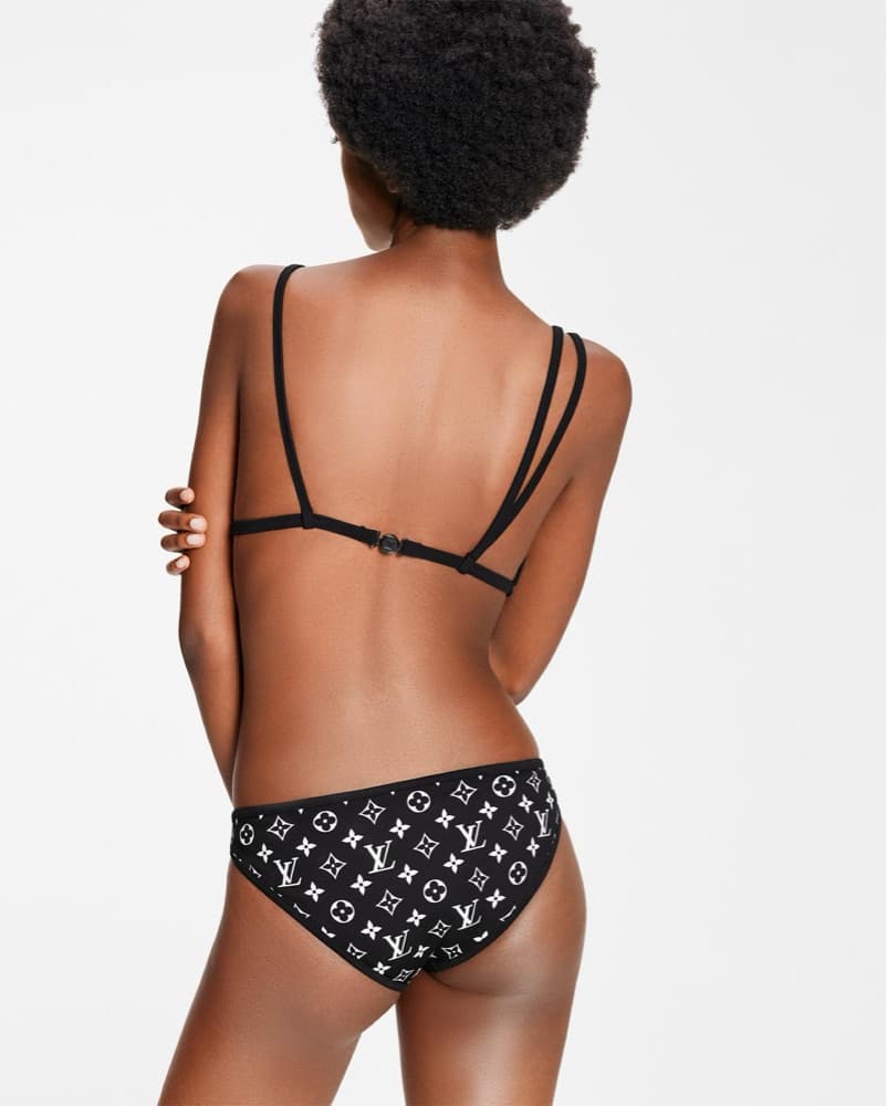 Louis vuitton Black & White Bikini Set by Louis Vuitton | Pickle