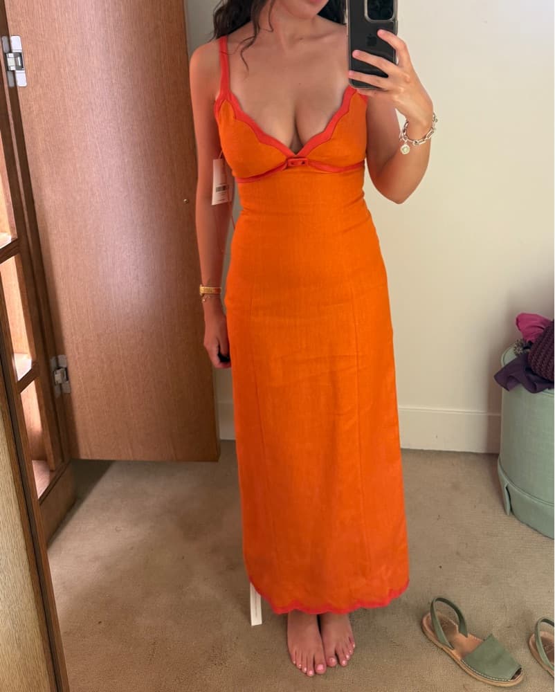 Reformation Sara Linen Dress - Image 1