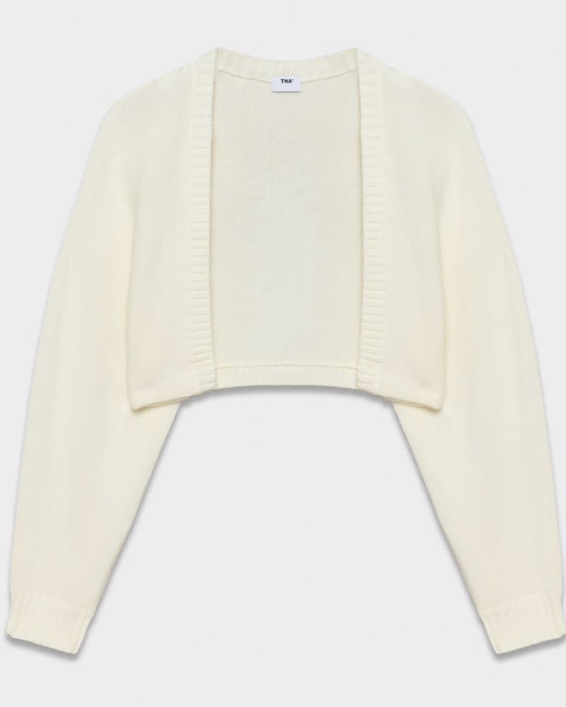 Aritzia Cream Gramercy Shrug - Image 2