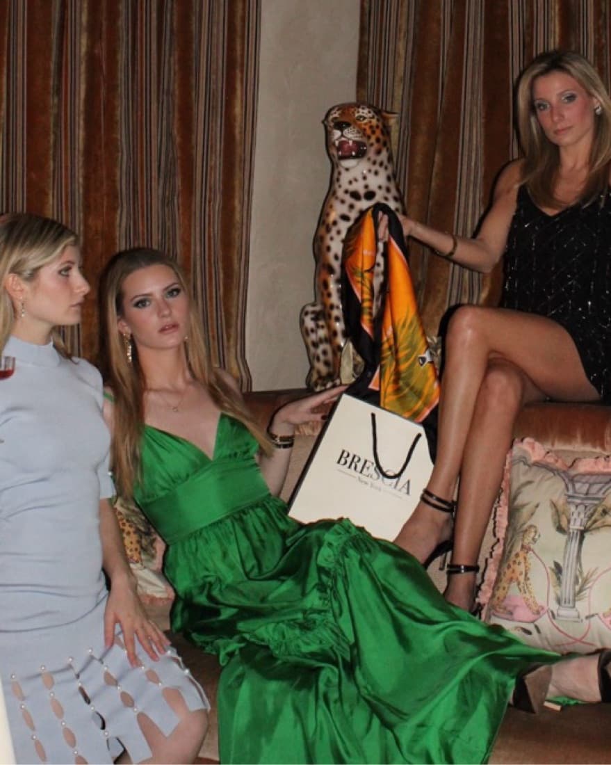 Cynthia Rowley Silk Green Dress/Gown - Image 2