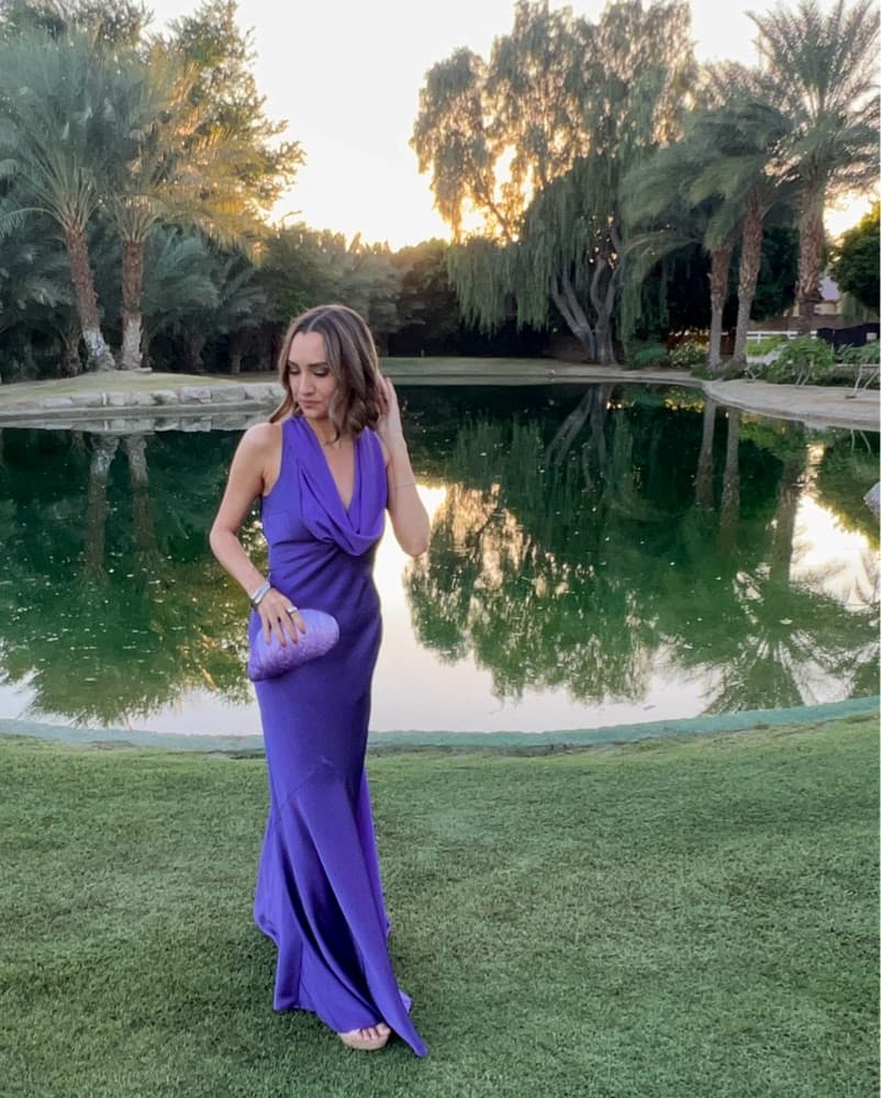 X Revolve Gabriella Dress In Violet - Image 2