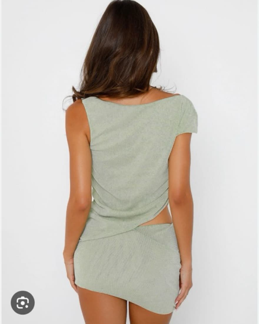 Tiger Mist Cobi Green Skirt And Top Set  - Image 3