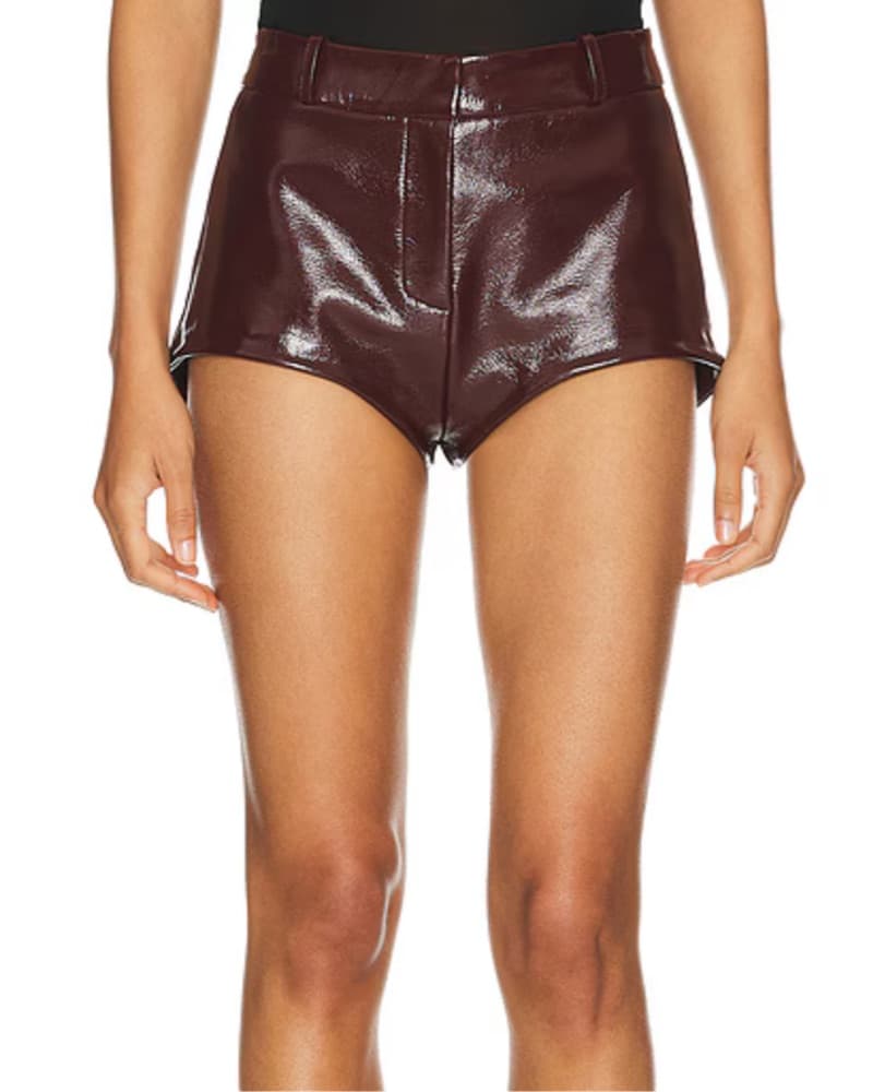 Burgundy Hot Shorts - Image 2
