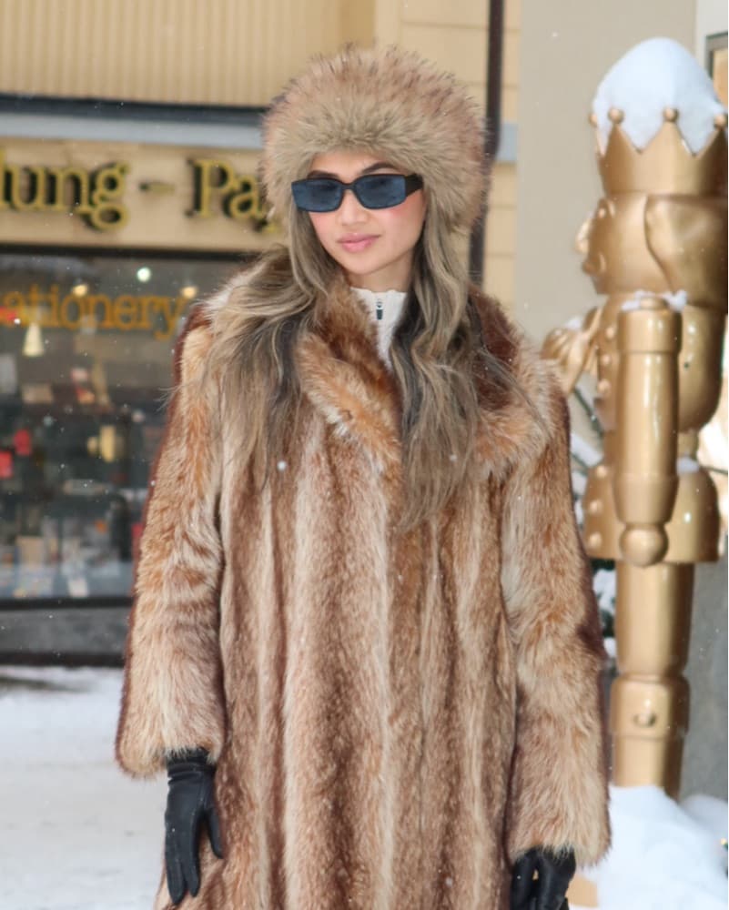 Fox fur headband - Image 1