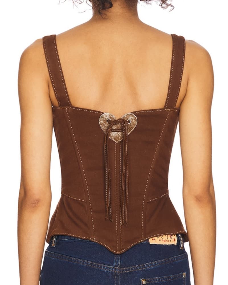  X REVOLVE Cowhide Bustier   - Image 2
