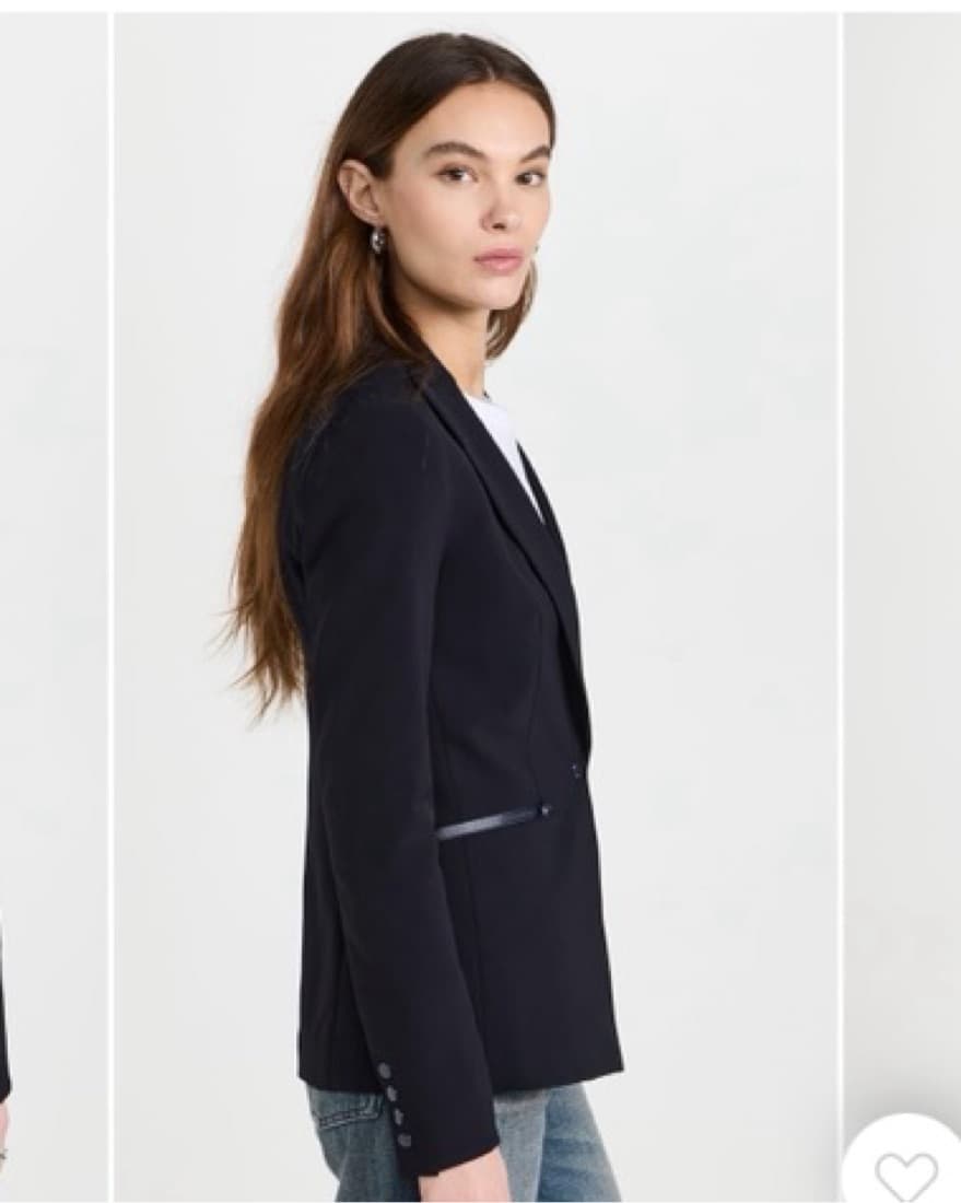 Veronica Beard Scuba Navy Blazer - Image 5