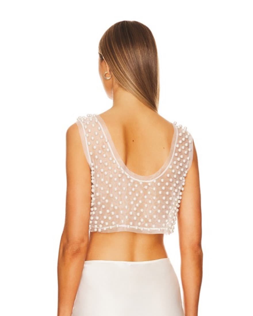 LoveShackFancy Pearl Top - Image 3