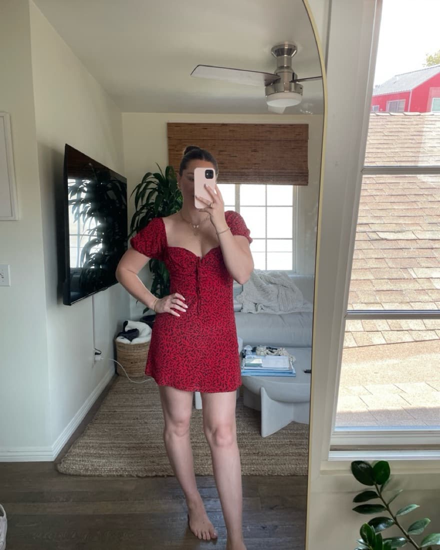 Realisarion Par Red Dress - Image 3