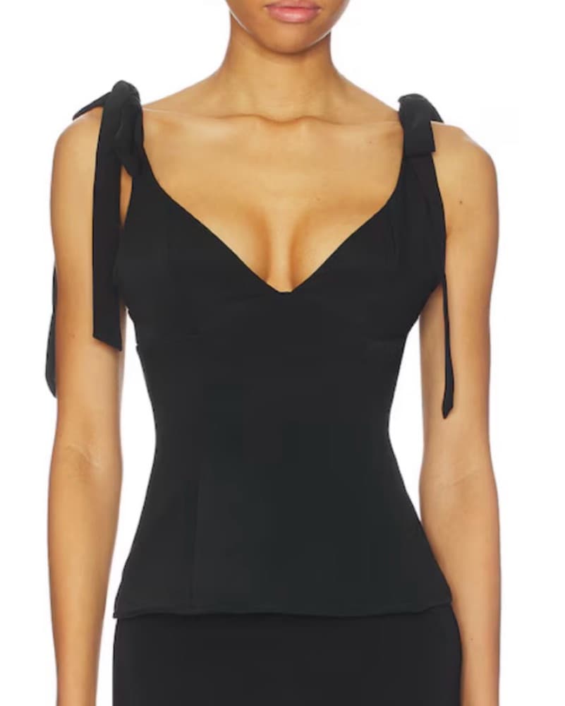 Revolve Deep V Top  - Image 1