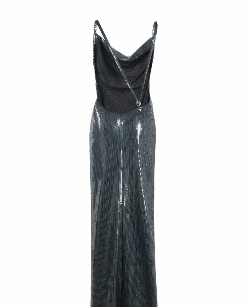 Coperni Shimmering Sequin Maxi Dress - Image 5