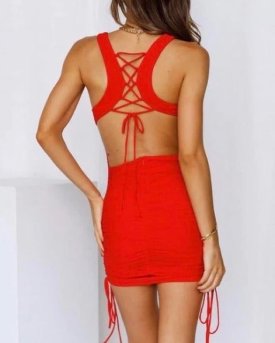 On fire dress red - Image 3