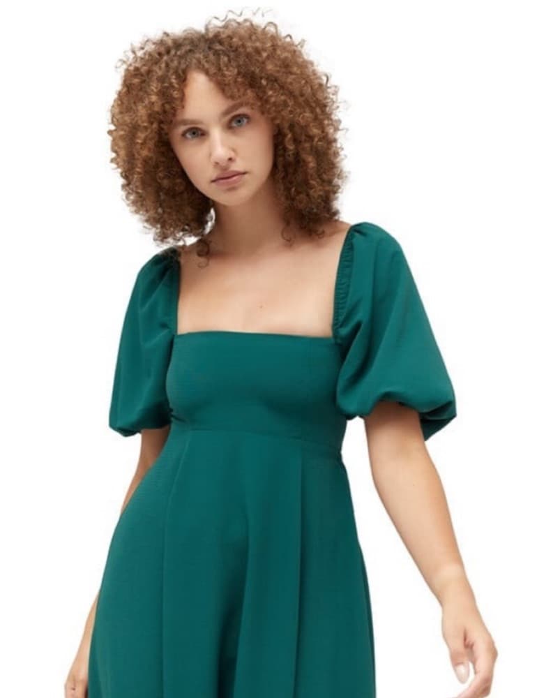 Hill House Home Matilda Dress Green - Image 4