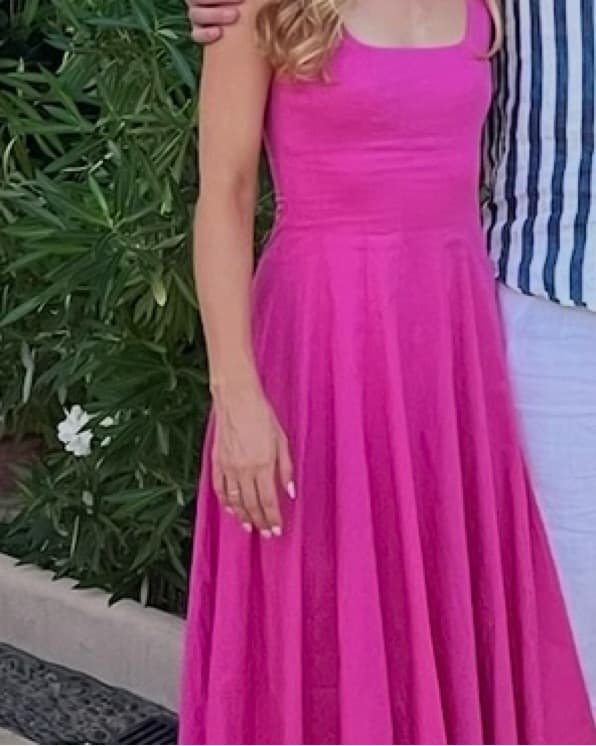 Hot Pink Staud Wells Dress 00 - Image 5