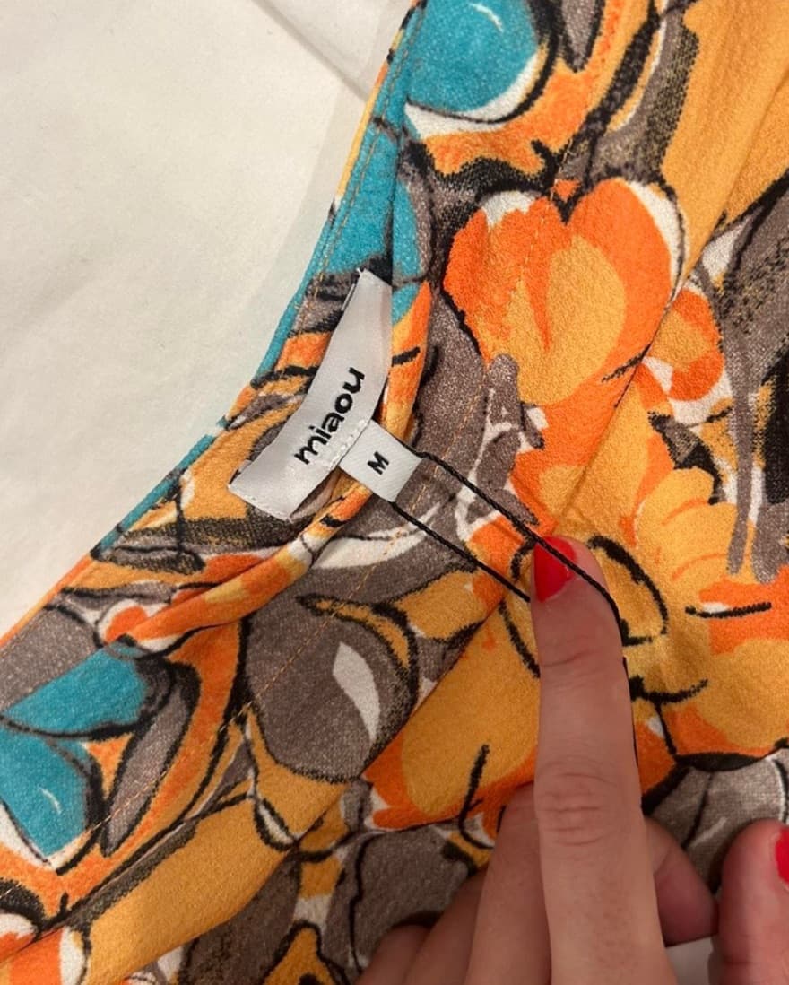 Miaou Micro Mini Skirt - Parisian Flower - Image 2