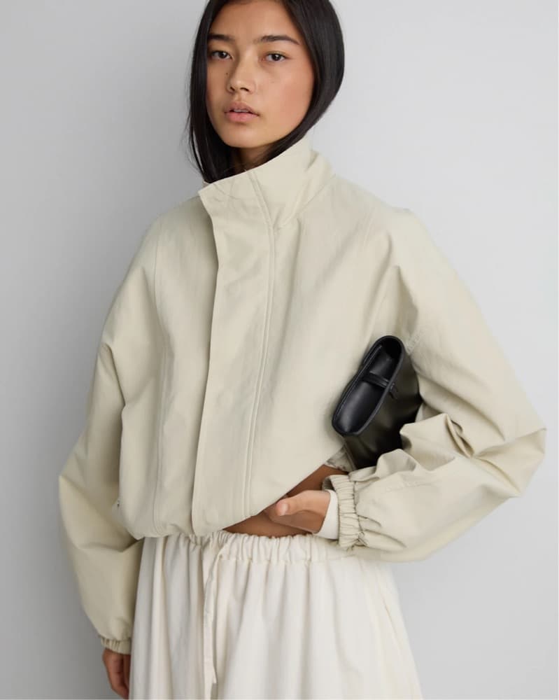 Oak And Fort Windbreaker Bomber - Image 1