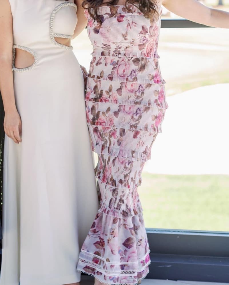 V. Chapman Floral Midi Dress - Image 2