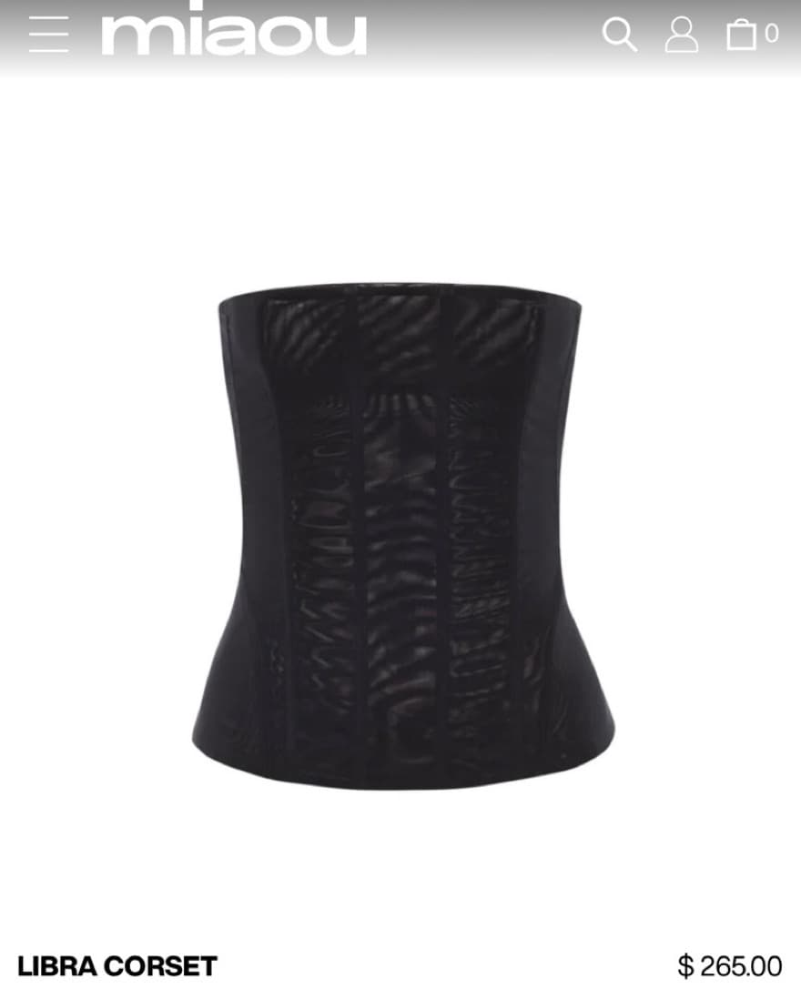 Miaou Libra Corset - Image 1