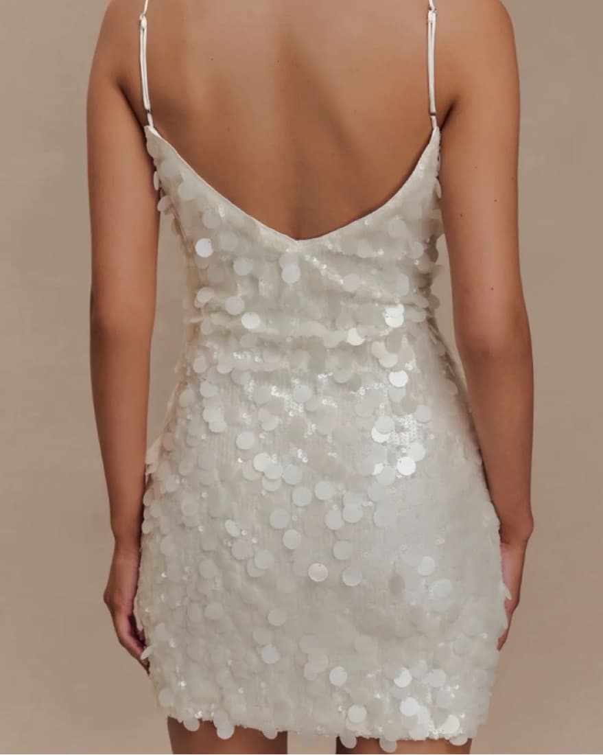 Meshki Romilly Sequin Mini Dress - Image 3