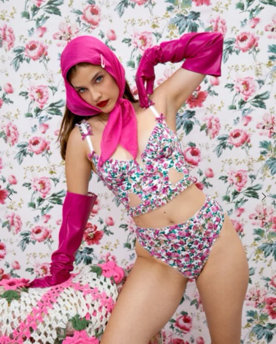 For Love & Lemons Heart Bloom Bustier  - Image 3